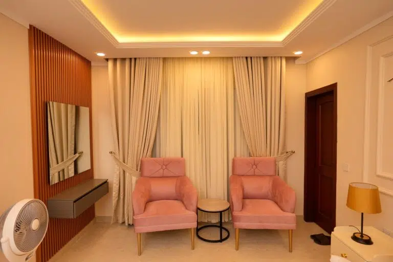 Suite bathroom at Rashha Suites Murree