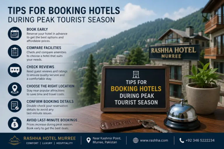 Tips for Booking Hotels During Peak Tourist Season